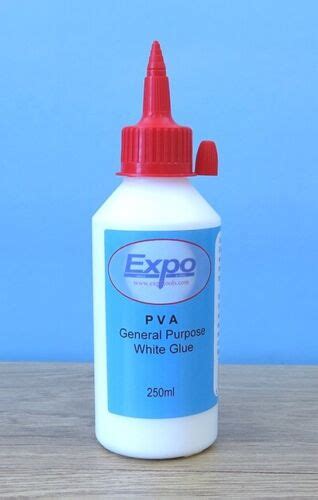 Does white PVA dry clear?