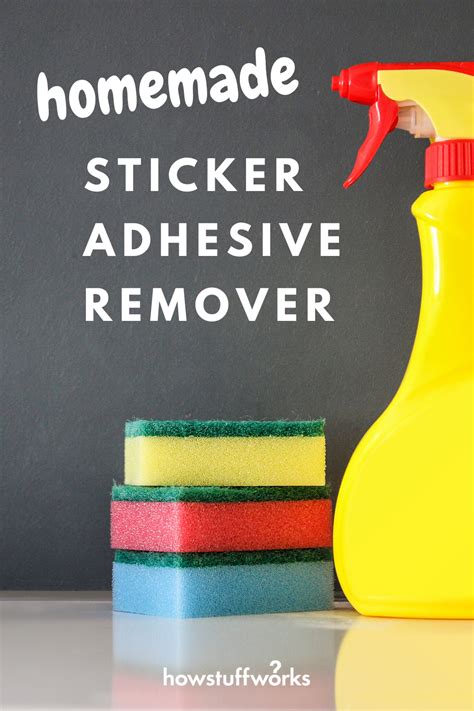 Does white vinegar remove adhesive?