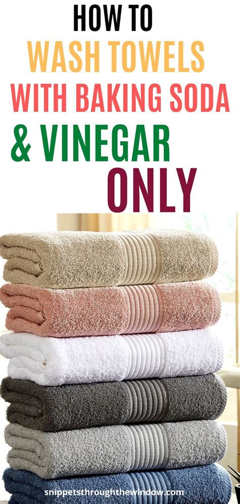 Does white vinegar soften towels in the washing machine?