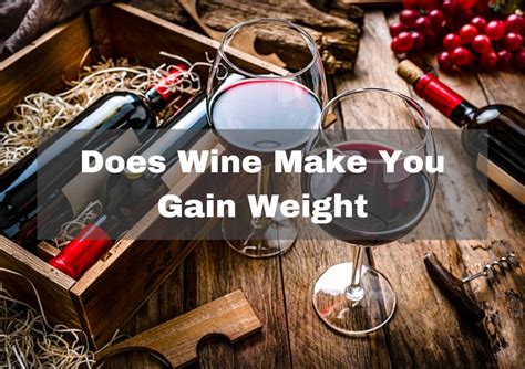 Does wine make you gain weight?