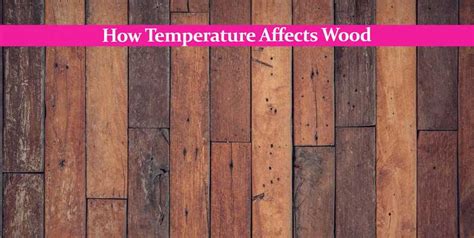 Does wood absorb cold?