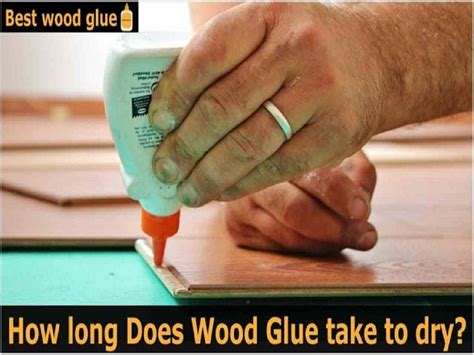 Does wood glue cure or dry?