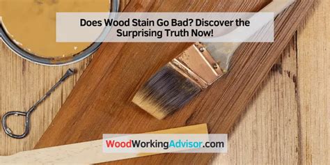 Does wood stain go bad?