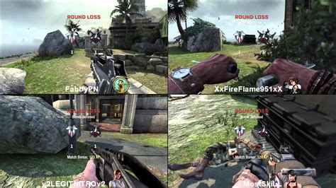 Does ww2 have 4 player split screen?