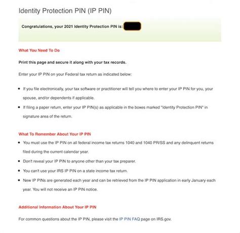 Does your IP PIN change every year?