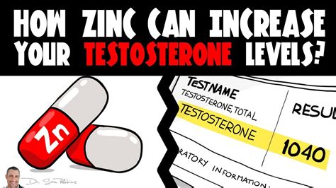 Does zinc affect testosterone?