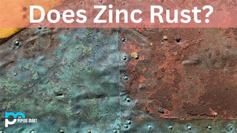 Does zinc rust?