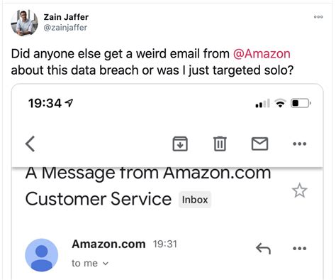 Has Amazon had a data breach?