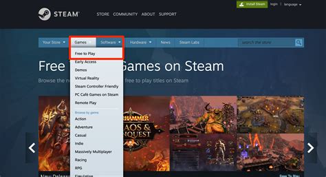 Has Steam got free games?