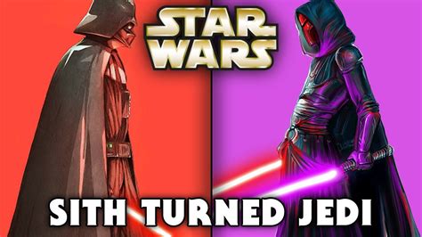 Has a Sith ever turned Jedi?