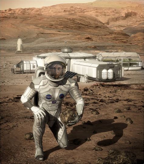 Has a human touched Mars?