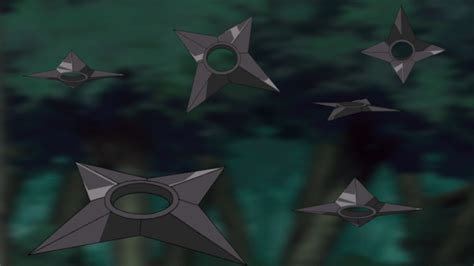 Has a shuriken ever worked in Naruto?