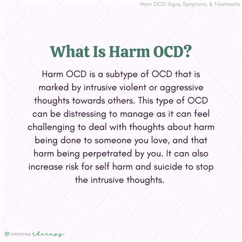 Has anyone with harm OCD ever act on their thoughts?