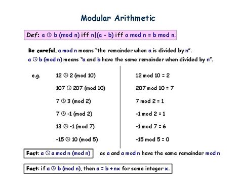 How 5 modulo 10 is 5?