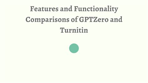 How accurate is GPTZero compared to Turnitin?