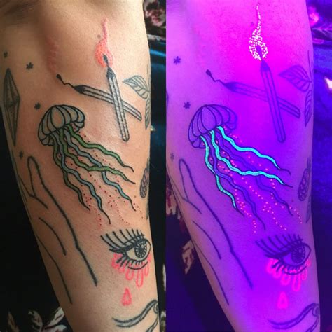 How are UV tattoos made?