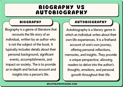 How are biographies different from other genres?