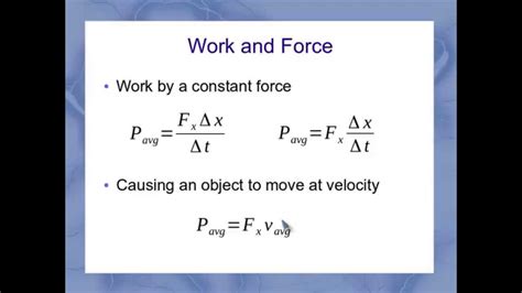 How are force and velocity related?