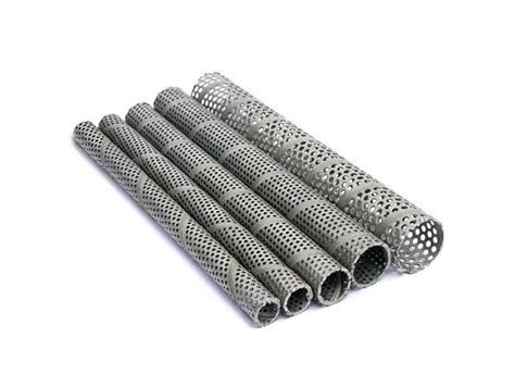 How are perforated tubes made?