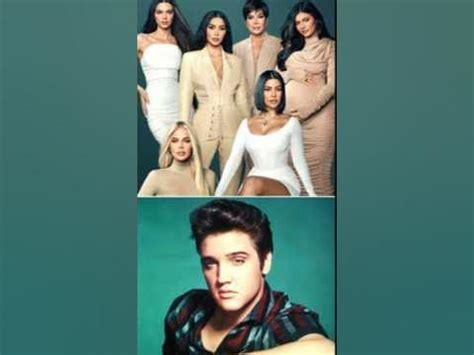 How are the Kardashians related to Elvis Presley?