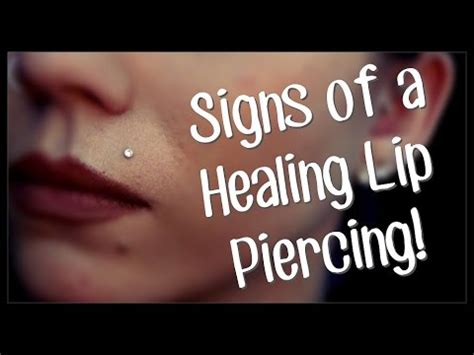 How bad is lip piercing healing?