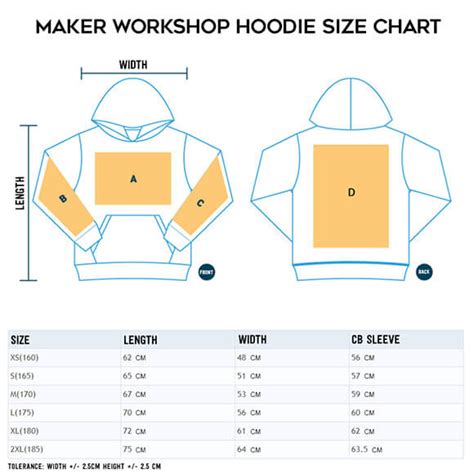 How big can a hoodie be?