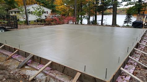 How big can a single concrete slab be?
