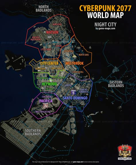 How big is Cyberpunk 2077 map?