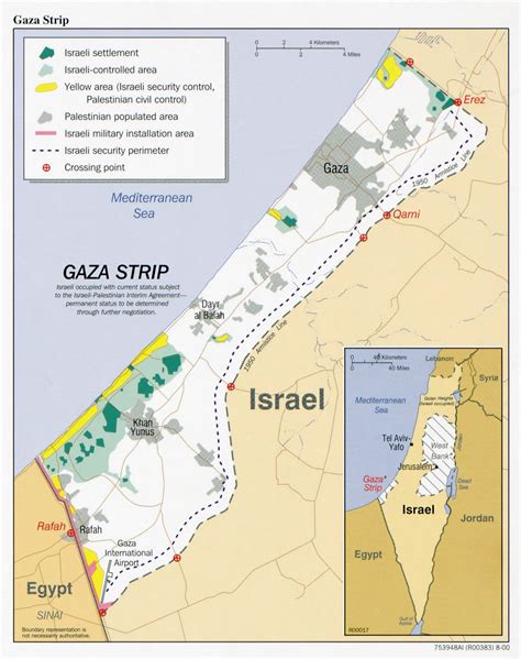 How big is Gaza compared to Ukraine?