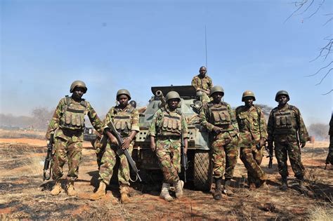 How big is Kenya's army?