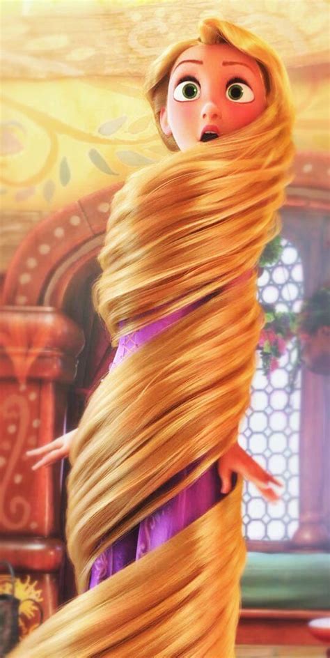 How big is Rapunzel's hair?