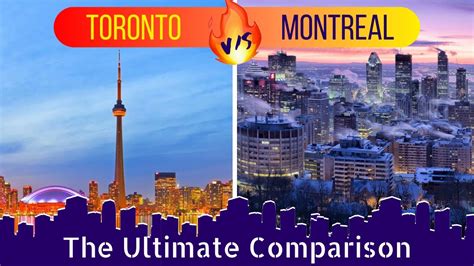 How big is Toronto vs Montreal?