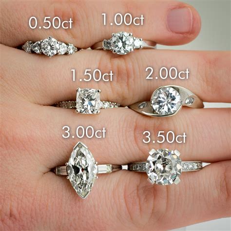 How big is a $2000 diamond?