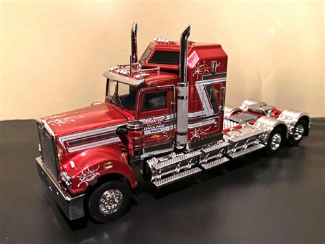 How big is a 1:50 scale model truck?