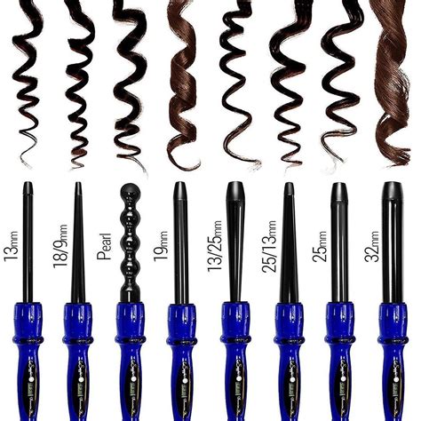 How big is a 25mm curling iron?