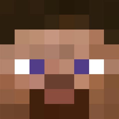 How big is a Minecraft face?