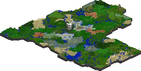 How big is a Minecraft map?