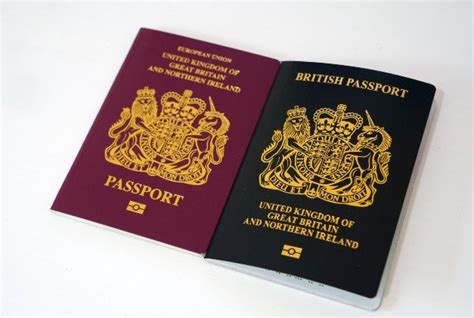 How big is a UK passport?