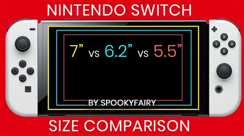 How big is the Nintendo Switch in CM?