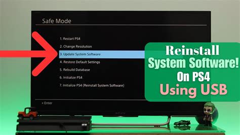 How big is the PS4 reinstall system software file?