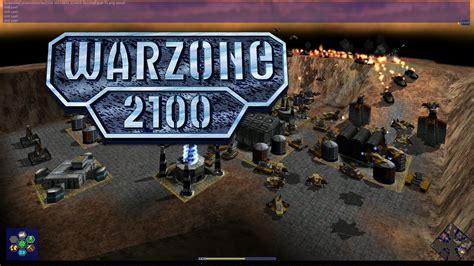 How big is the warzone 2100?