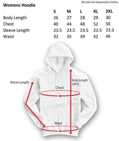 How big is xl hoodies?