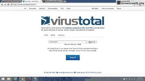 How big of a file can VirusTotal scan?