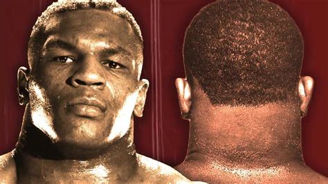 How big was Mike Tyson neck?
