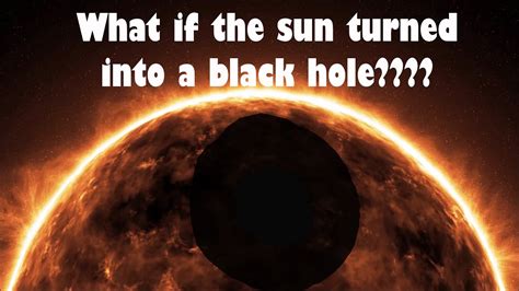 How big would the sun be if it was a black hole?