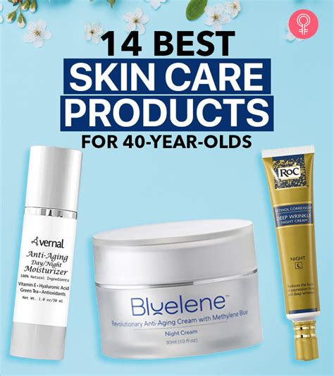 How can 40 year olds improve their skin?