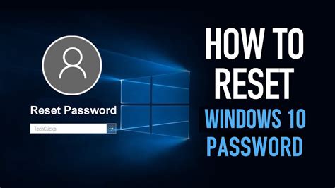 How can I Reset a PC if I forgot the administrator password?