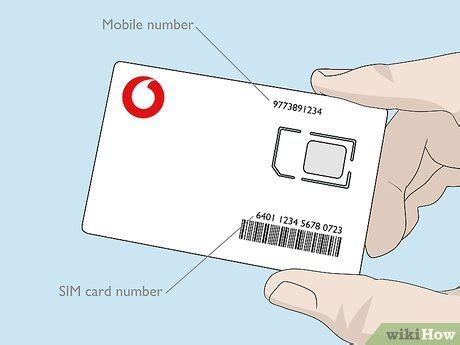 How can I activate my Vodafone SIM through SMS?