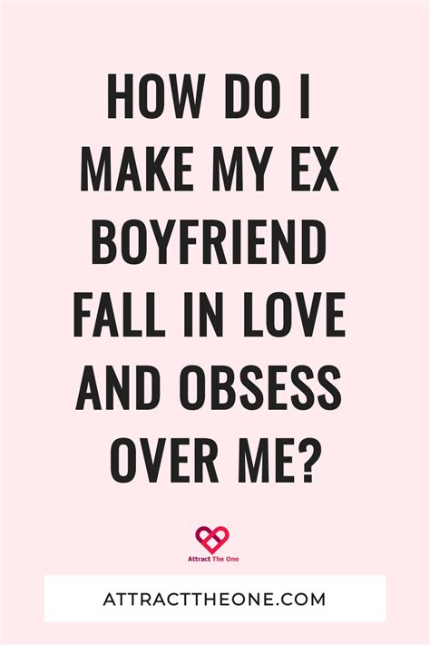 How can I attract my ex lover?