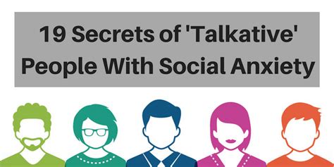 How can I be talkative with social anxiety?